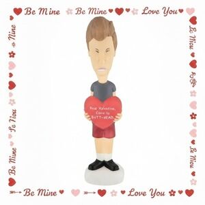 Butthead Valentines Day Blow Mold Lighted Decor Beavis 14" Present Gift 2026
